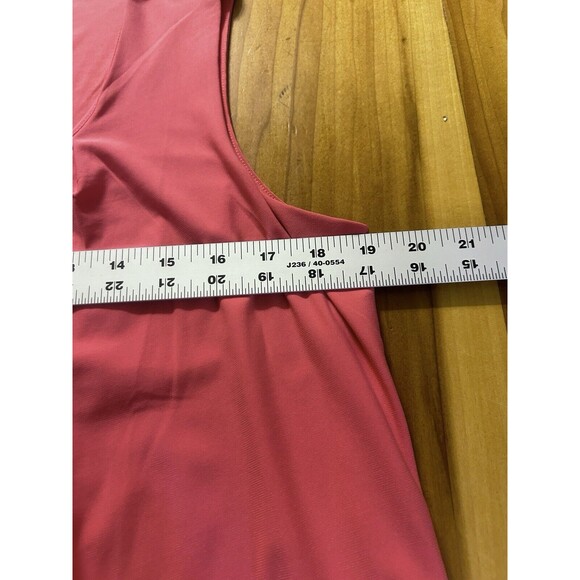 Corvia Women’s Tank Top. Size Large. Salmon Color With Gold Detail. Pullover - Picture 5 of 9